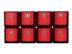 KINGSTON FPS and MOBA Gaming Keycaps upgrade kit Red