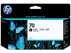 HP 70 original ink cartridge matte black standard capacity 130ml 1-pack with Vivera ink