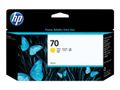 HP 70 original ink cartridge yellow standard capacity 130ml 1-pack with Vivera ink