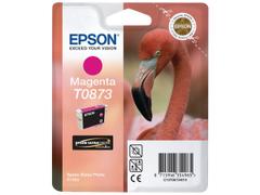 EPSON n Ink Cartridges, Ultrachrome Hi-Gloss2, T0873, Flamingo, Singlepack, 1 x 11.4 ml Magenta