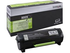 LEXMARK 502 toner cartridge black standard capacity 1.500 pages 1-pack return program