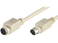 MICROCONNECT Extension PS/2 MD6 10m M/F