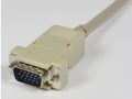 MICROCONNECT VGA HD15 M/M 2M thin cable