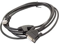 HONEYWELL RS232 WINCOR BLK DB9 MALE 2.9M COILED 5V EXTERNAL POWER CABL (53-53153-3)