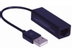 MICROCONNECT USB2.0 to Ethernet, Black