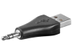 MICROCONNECT USB Adapter A-M/3,5mm