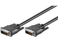 MICROCONNECT DVI-D (DL) 24+1PIN 2m M-M, Digital 2 channel