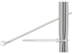 MICROCONNECT Cable tie 100pcs white.
