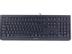 CHERRY KC-1000, tysk layout, USB, 1,8m kabel, svart