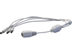 MicroView Power Cable 40cm, White