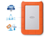 SEAGATE Lacie 1TB RUGGED MINI USB3.0 EXT