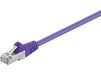 MICROCONNECT F/UTP CAT5e 1m Purple PVC BULK (B-FTP501P)