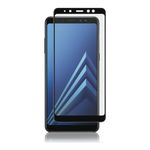 PANZER Samsung Galaxy A8 2018, Curved Glass, Black