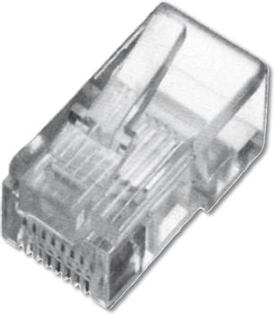 DIGITUS Modular Plug, for Flat Cable, 8P8C unshielded,  ASS 0512 CO (A-MO 8/8 SF)