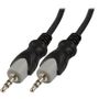 DELTACO MM-149-K Audio Cable Black 1m