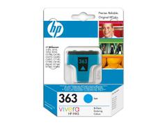HP 363 cyan original blekkpatron