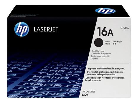HP Toner schwarz fuer LJ 5200 12000Seiten (Q7516A)