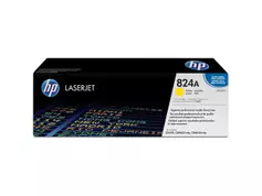 HP 824A - gul - original - LaserJet - tonerpatron (CB382A)