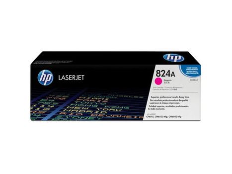 HP 824A Colour LaserJet original toner cartridge magenta standard capacity 21.000 pages 1-pack (CB383A)