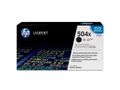 HP 504X original Colour LaserJet Toner cartridge CE250X black high capacity 10.500 pages 1-pack ColorSphere