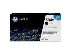 HP 504X original Colour LaserJet Toner cartridge CE250X black high capacity 10.500 pages 1-pack ColorSphere