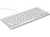 R-GO Tools Compact Keyboard, (US), white