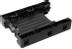 RAIDSONIC Einbaurahmen IcyDock 2x6,3cm IDE/SATAD in 3,5 HDD/SSD sw
