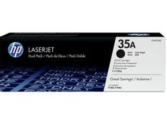 HP 35A - 2-pack - svart - original - LaserJet - tonerpatron (CB435AD)