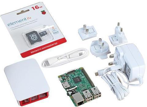 RASPBERRY PI 3 Official Starter Kit - White U_Create (RPI3-MODB HDMIOSK-WHT)