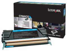 LEXMARK cyan - original - tonerpatron - LCCP, LRP