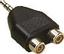 MICROCONNECT Adapter 3.5mm - 2xRCA M-F