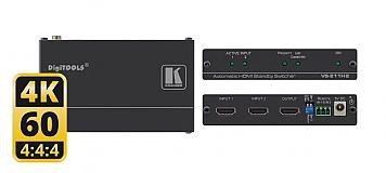 KRAMER VS-211H2 | HDMI Auto-Switching | 2in x 1out | 3840x2160 60Hz 4:4:4 | Switch (20-80353090)