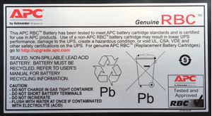 APC Replacement Battery Cartridge 2 (RBC2)