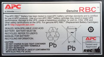 APC Replacement Battery Cartridge #2  (RBC2)