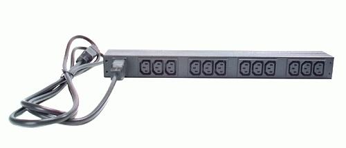 APC RACK PDU BASIC 1U  16A 208/230V (12) C13 NS (AP9565)