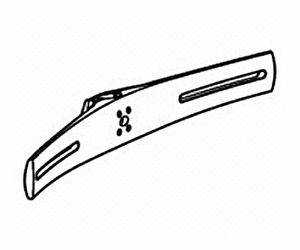 ERGOTRON 28IN CROSS BAR IN BLACK IN (60-409-200)