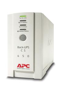 APC Back-UPS CS 650 - UPS - AC 230 V - 400 watt - 650 VA - RS-232, USB - 4 Utgangskobling(er) (BK650EI)