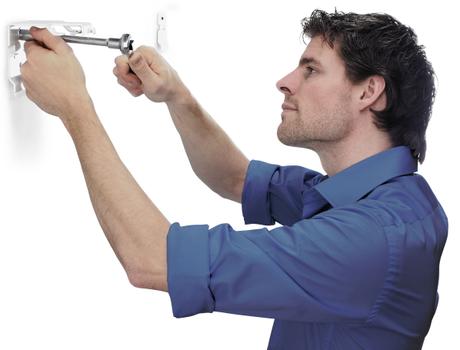 DA-LITE Compact Electrol Matte White (Non Tensioned) 16:10 Svartmaskering 210cm x 131cm (10102476)