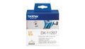 BROTHER DK11207 die-cut CD / DVD label (film) diameter 58mm 100 labels