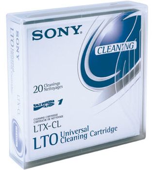 SONY LTXCLN LTO Media Cleaning Cartridge 319m up to 50 cleaning turns depends on drive (LTXCLN)