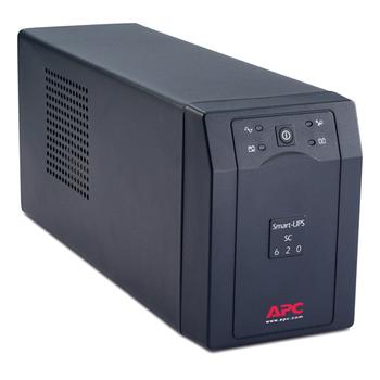 APC SMART-UPS SC 620VA 390W SER W/ SHUTDOWN SOFTWARE NS (SC620I)