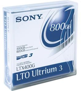SONY LTO3 datacartridge (ultrium) (400/ 800GB) (LTX400GN)