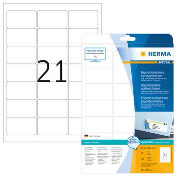 HERMA S.P. 25 63x38,1 RM (25) (5074)