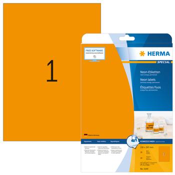 HERMA S.P.NEON ORG 210x297(25) (5149)