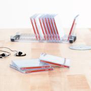 HERMA CD-BOX LABELS HERMA A4 114,3X5,5MM WHITE