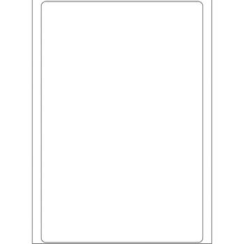 HERMA Vielzwecketiketten weiß 100x149 mm Papier matt 32 St. (2580)