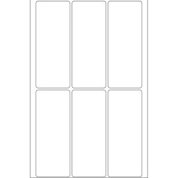 HERMA multi-purpose labels, 32 x 82 mm, white, (box of 192 labels) (2540)