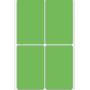 HERMA Label 52x82mm green Hemra (128) (2495)