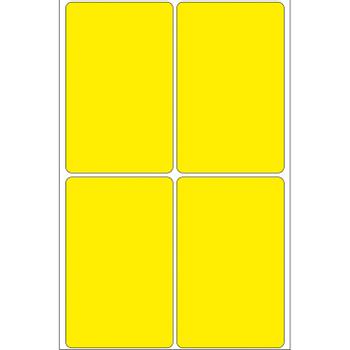 HERMA LBL 52x82mm Yellow (32) (2491)
