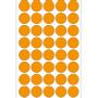 HERMA multi-purpose labels, ø 19 mm, luminous orange, (24 sheets, 960 Labels) (2254)